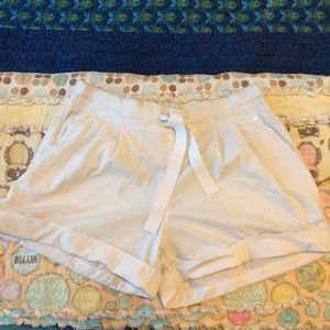 Lulu Lemon white shorts